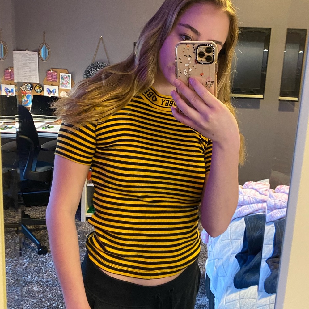Obey Worldwide Striped Shirt